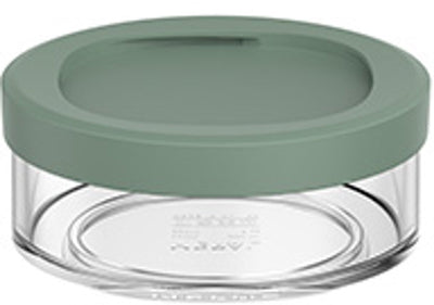 Mepal compartiment pour pot à déjeuner ellipse - 200 ml - compartiments supplémentaires pour pot à déjeuner 500 ml - tasse à yaourt et tasse à muesli à emporter - passe au lave-vaisselle - sauge nordique