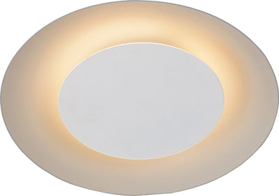 Lucide foskal - plafonnier (plafonnier) - ø 21,5 cm - LED - 1x6w 2700k - blanc
