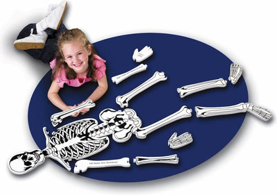 Squelette de puzzle de sol de ressources d'apprentissage (taille : 1,22 m) - 3+