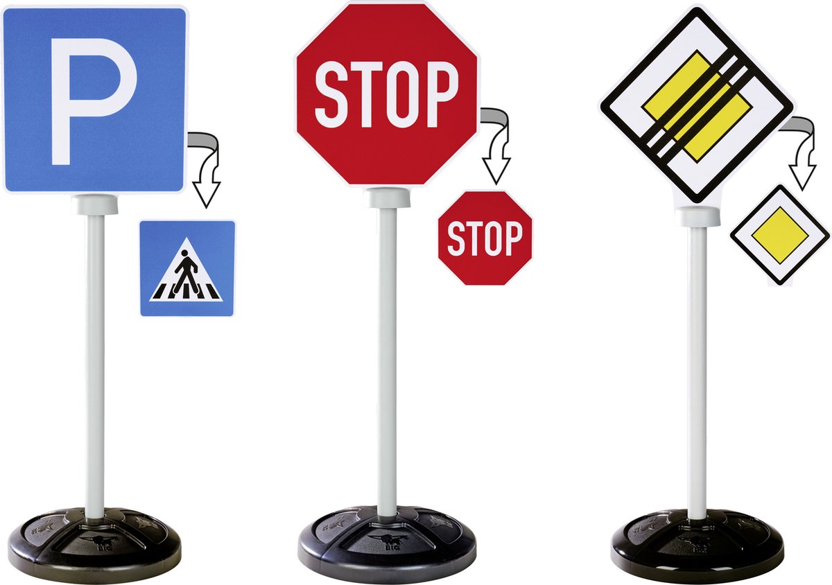Grands - panneaux de signalisation - à partir de 3 ans