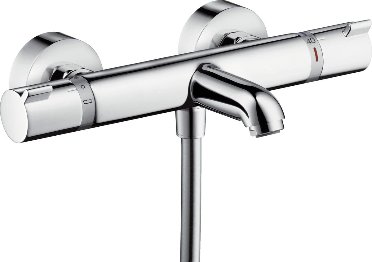 Hansgrohe ecostat thermostatique de bain en saillie confort chrome