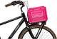 Caisse à vélo Fastrider rose moyen