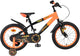 Vélo enfant Volare strike - garçons - 16 pouces - noir orange