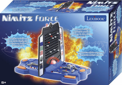 Lexibook nimitz® force - jeu électronique de bataille navale avec effets lumineux et sonores