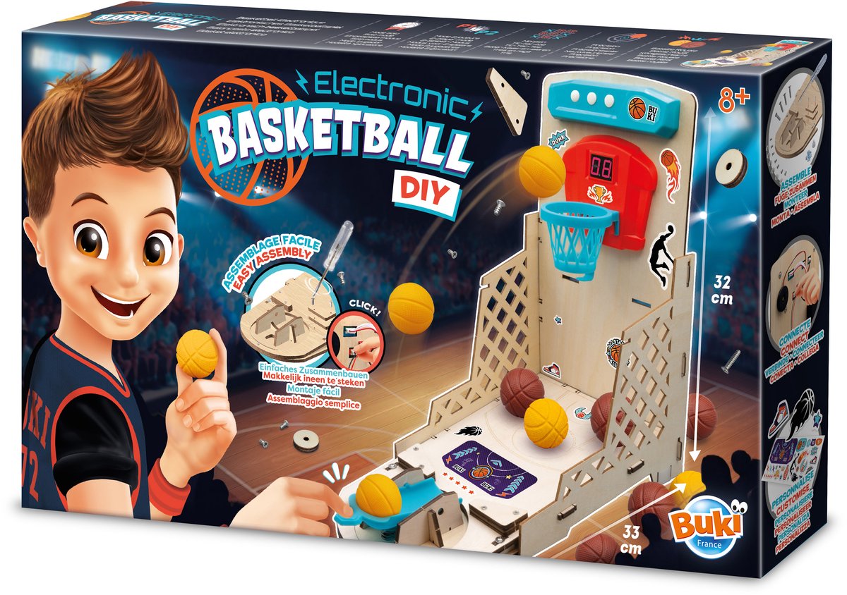 Buki france buki - panier de basket électronique - expérimentation - technique