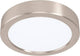 Lampe en saillie Eglo fueva 5 - LED - ø 16 cm - gris - dimmable