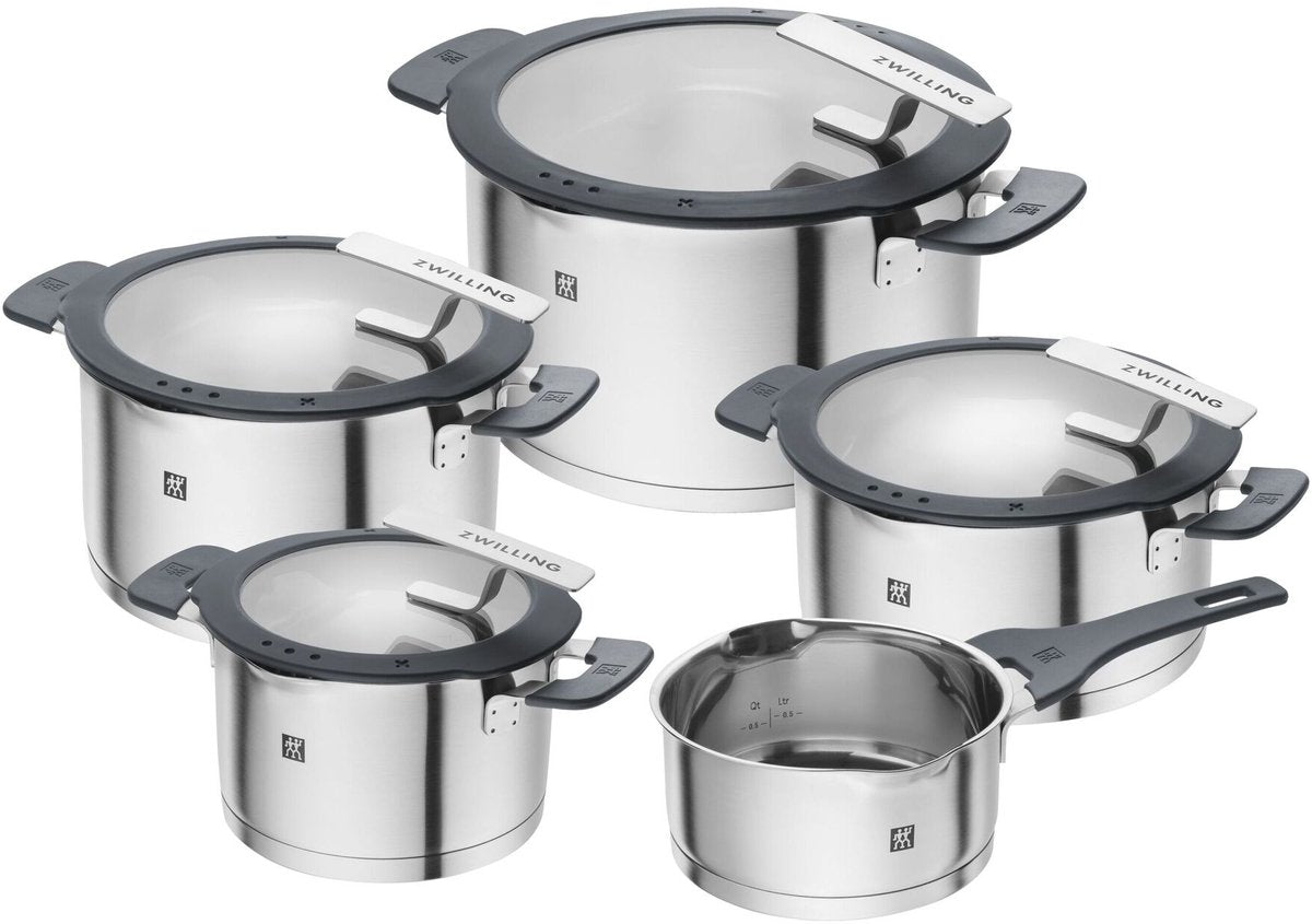 Zwilling Simplifier set de poêles en acier inoxydable 5 pièces