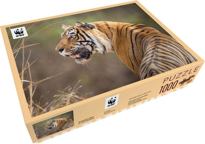 Bekking blitz - puzzle - 1 000 pièces - art - photo d'art - animaux - tigre du Bengale, Jeff Goldberg, fonds mondial pour la nature