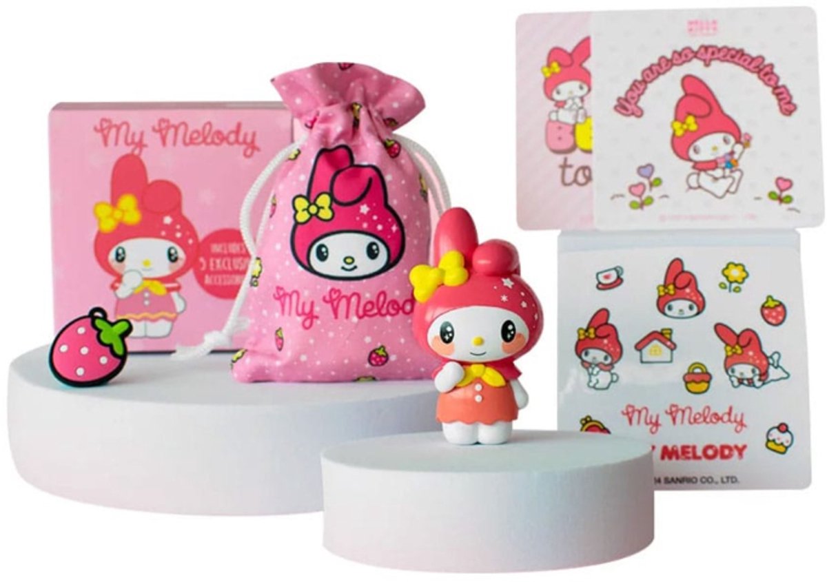 Comansi mini figurine Hello Kitty et ses amis ma mélodie mini figurine 6 cm