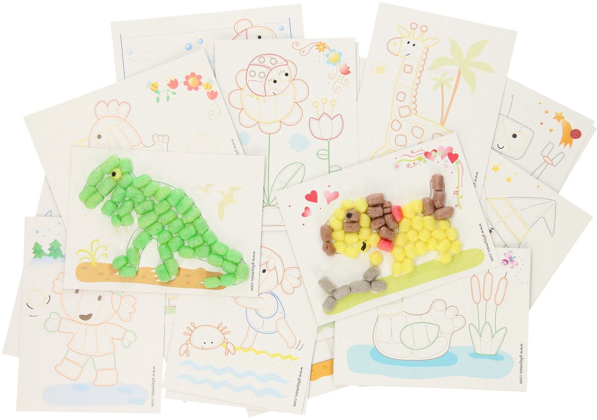 Playmais décore les cartes, 24e.