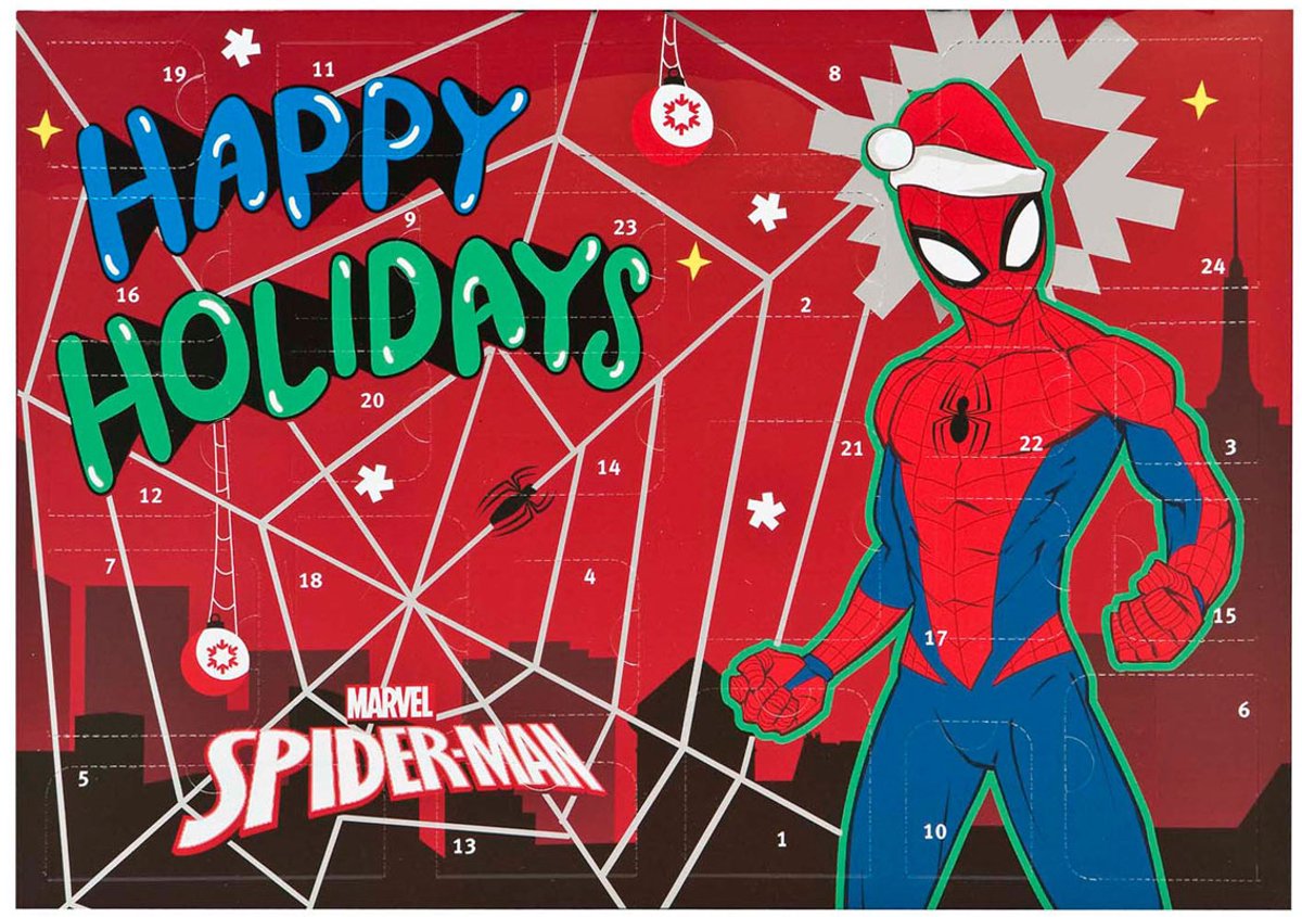Calendrier de l'Avent Spiderman Undercover Spiderman
