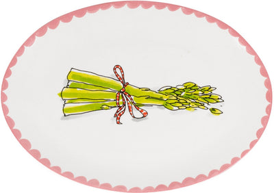 Blond Amsterdam, au quotidien : bol ovale 27 cm asperges