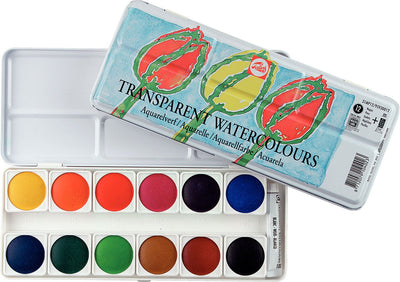 Talens Transparent Aquarel Paint Set 31MP12