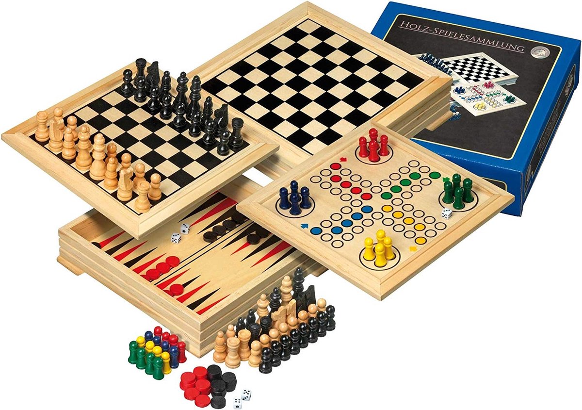 Collection de jeux en bois Philos version voyage