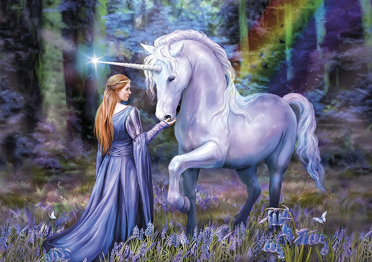 Clementoni Jigsaw Puzzle Anne Stokes Bluebell Woods, 1000st.