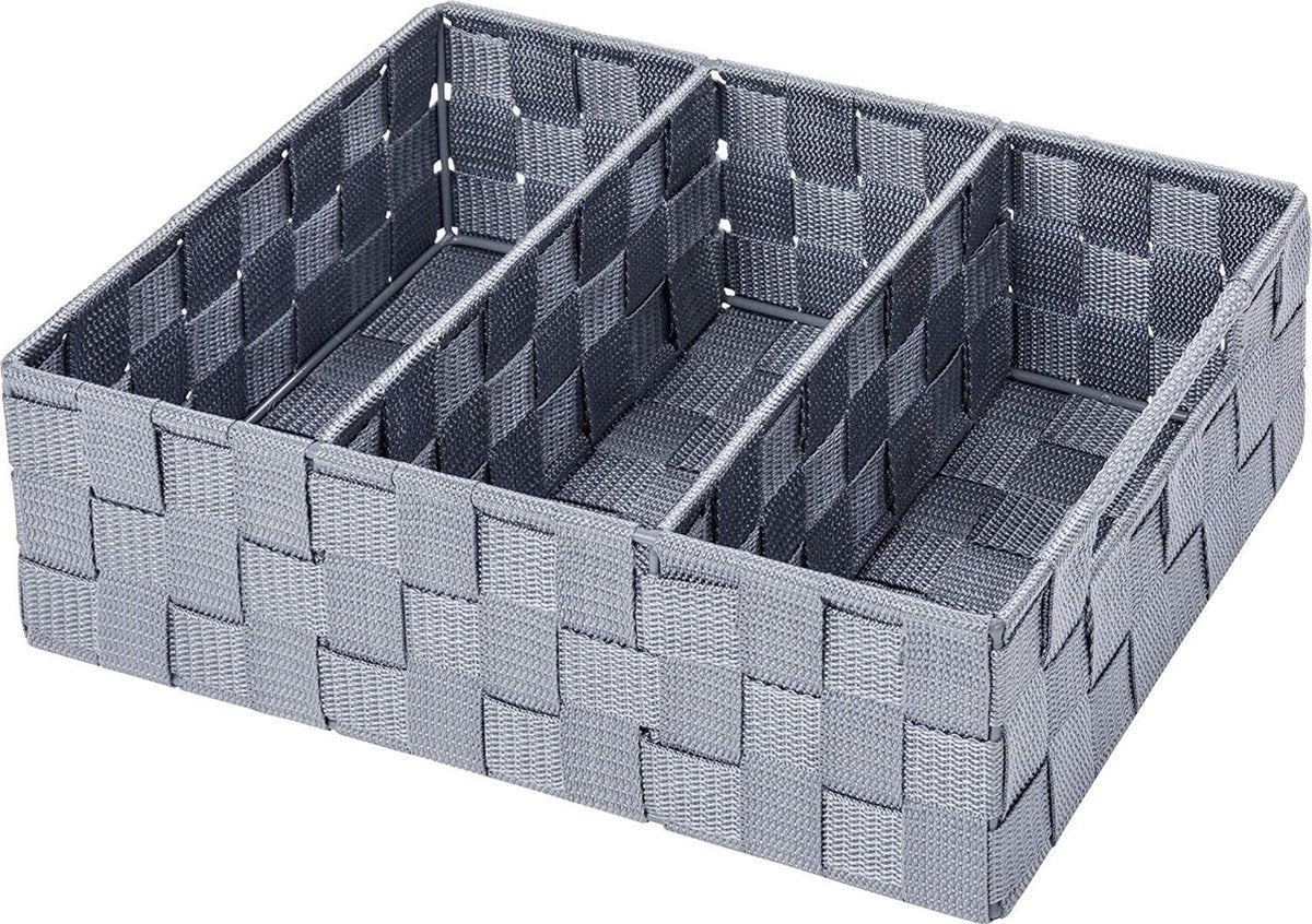 Wenko organisateur adria 33 cm gris polypropylène gris