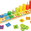 Bigjigs Wooden Learning Play Count, 55dlg.