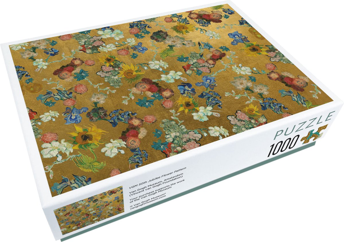 Bekking blitz - puzzle - 1 000 pièces - art - fleurs - bouquet - vincent van gogh - musée van gogh amsterdam