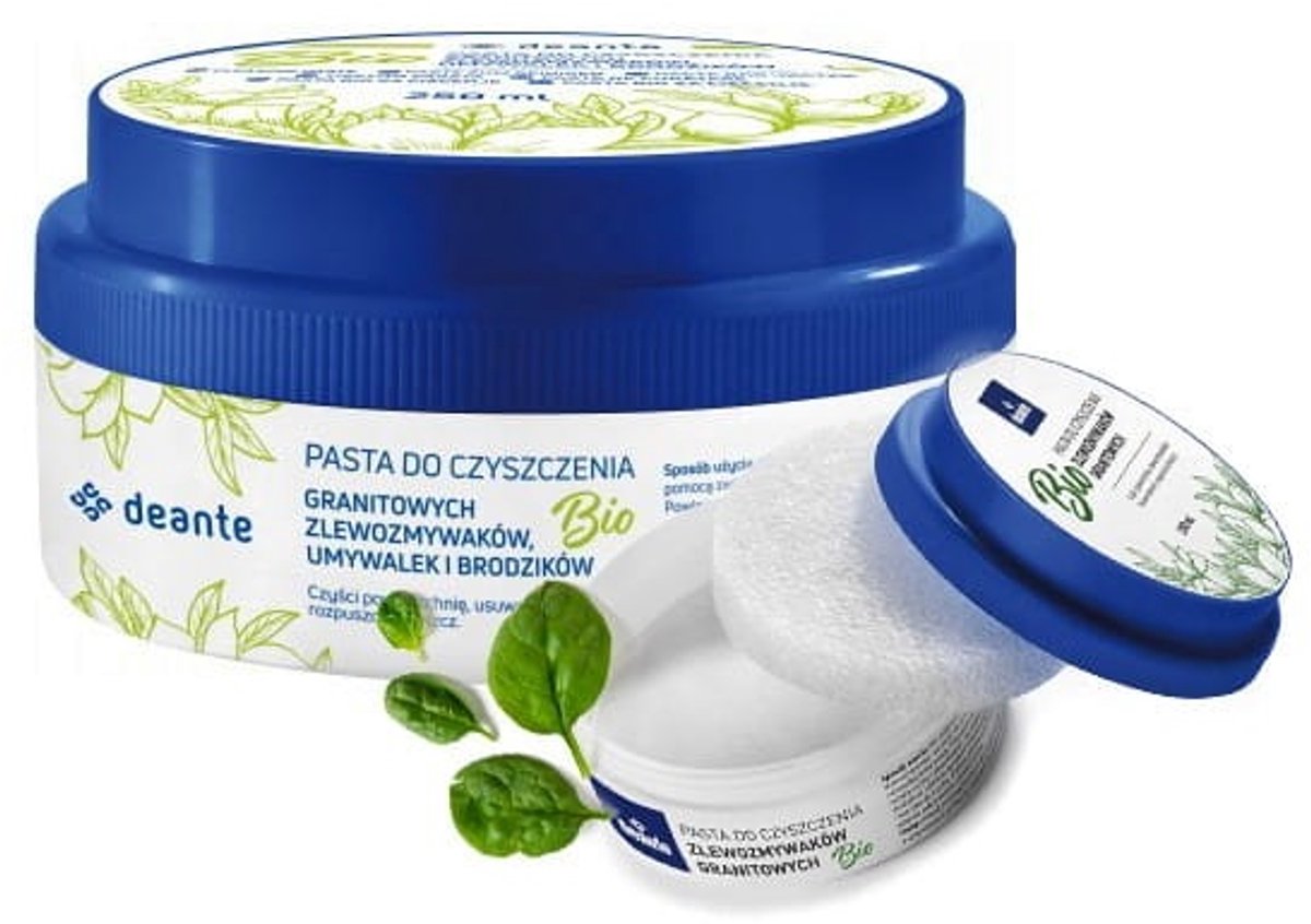 Série Deante - pâte nettoyante pour évier en granit - 250ml - biodégradable