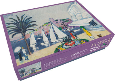 Bekking blitz - puzzle - 1 000 pièces - art - vue du casino de Cannes - Kees van Dongen - Singer Museum Laren