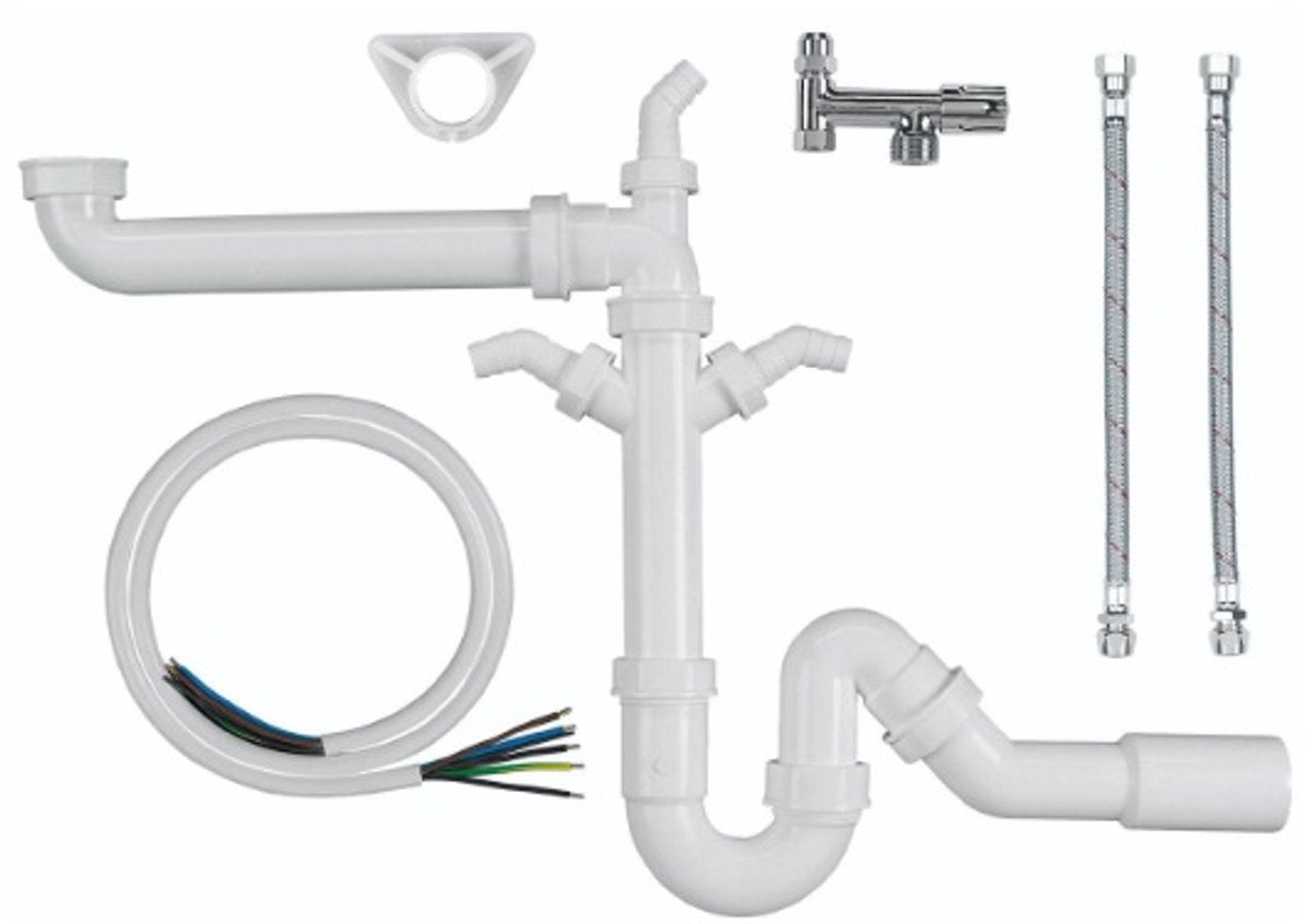 Schütte set de raccordement de cuisine 11 - blanc