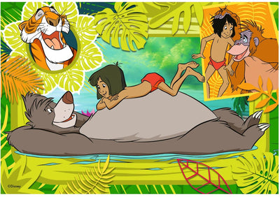 Ravensburger Classics: Dombo and Jungle Book Leg Puzzle, 2x12st.