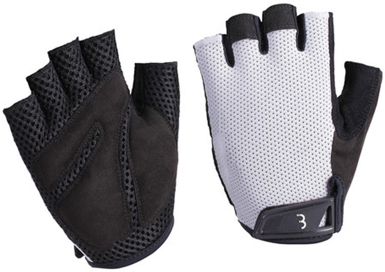 Bbb cycling cooldown - gants de cyclisme été - 10 - 25 °c - rembourrage moyen - vélo de course VTT - gants de cyclisme unisexes - blanc