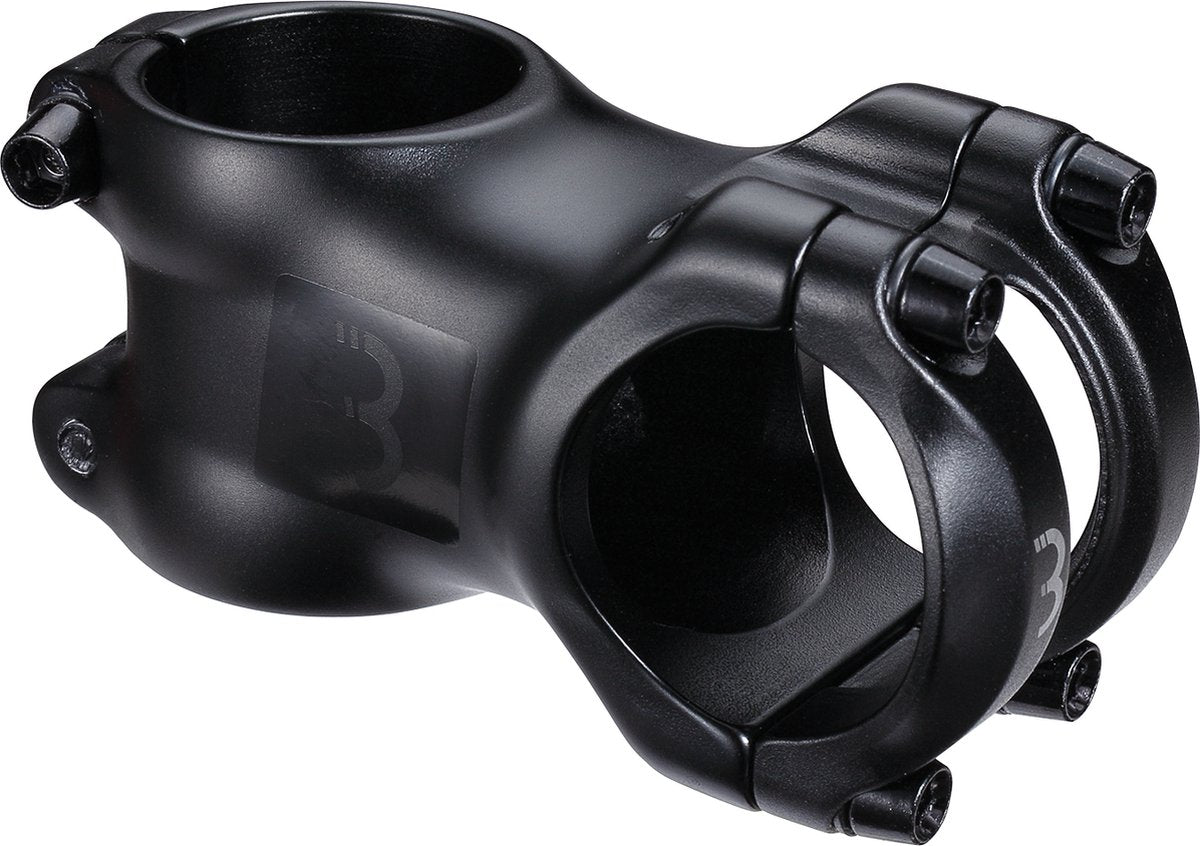 Potence de vélo de route Bbb cycling rider 2.0 réglable - guidon 31,8 mm - angle 7° - noir - 60 mm - bhs-09