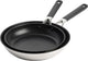 Kitchenaid classic set de poêles en inox 2 pièces ø24+28cm - inox - induction