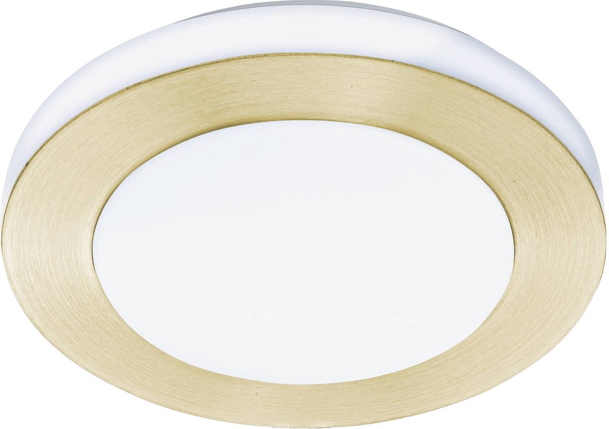 Plafonnier Eglo led carpi - led - ø 30 cm - blanc or