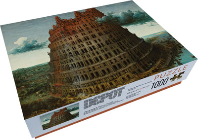 Bekking Blitz - puzzle - 1 000 pièces - art - la tour de Babel - Pieter Bruegel l'Ancien - musée Boijmans van Beuningen Rotterdam