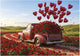 Puzzle Educa pièces xxl pick-up Saint-Valentin 500 pièces en carton.