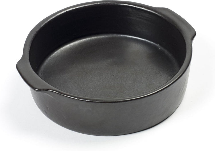 Serax - pascale naessens pure - plat de service au four s - noir - 16 ø