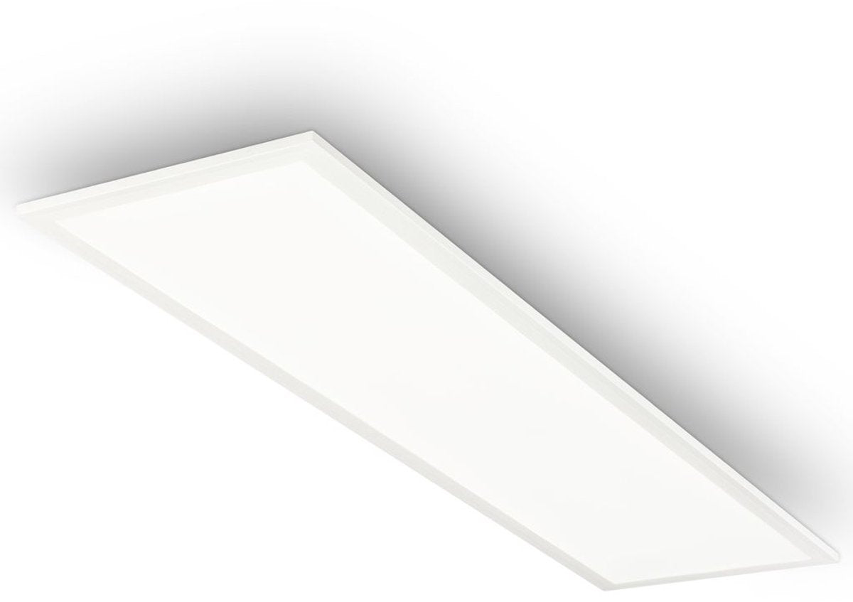 B.k.licht briloner simple - plafonnier LED - éclairage de salle de bain - lampe de salle de bain avec lumière blanc neutre 4 000k - 2 300lm - 22w - 100 cm
