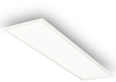 B.k.licht briloner simple - plafonnier LED - éclairage de salle de bain - lampe de salle de bain avec lumière blanc neutre 4 000k - 2 300lm - 22w - 100 cm