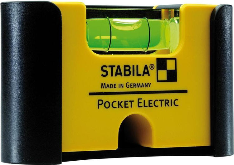 Stabila poche électrique 18115 mini niveau à bulle 7 cm 1 mm m