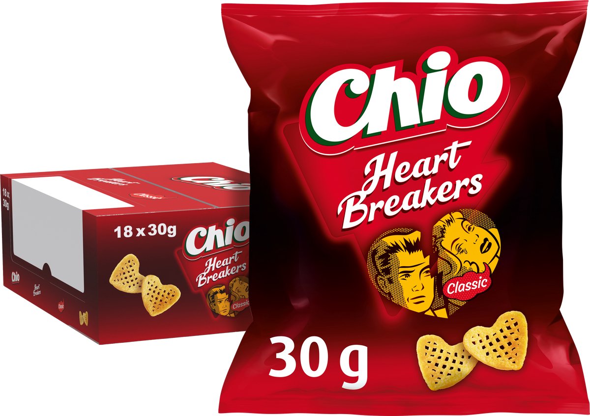 Packs de portions Chio Heartbreakers - chips - 18 x 30 grammes