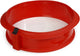 Poêle à charnière ronde Lékué avec plaque céramique ø 23 cm - rouge