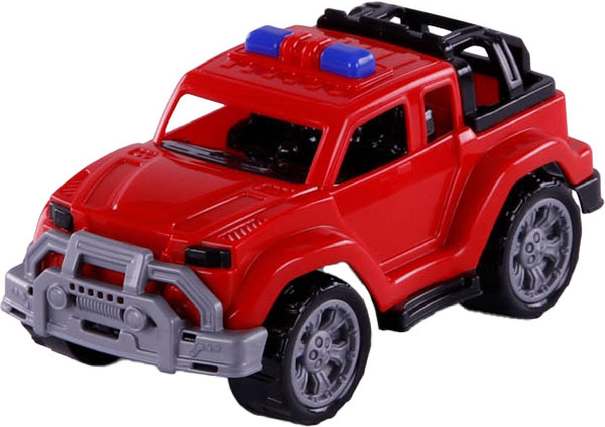 Toys Cavallino Cavallino Trendy Jeep Red, 22 cm