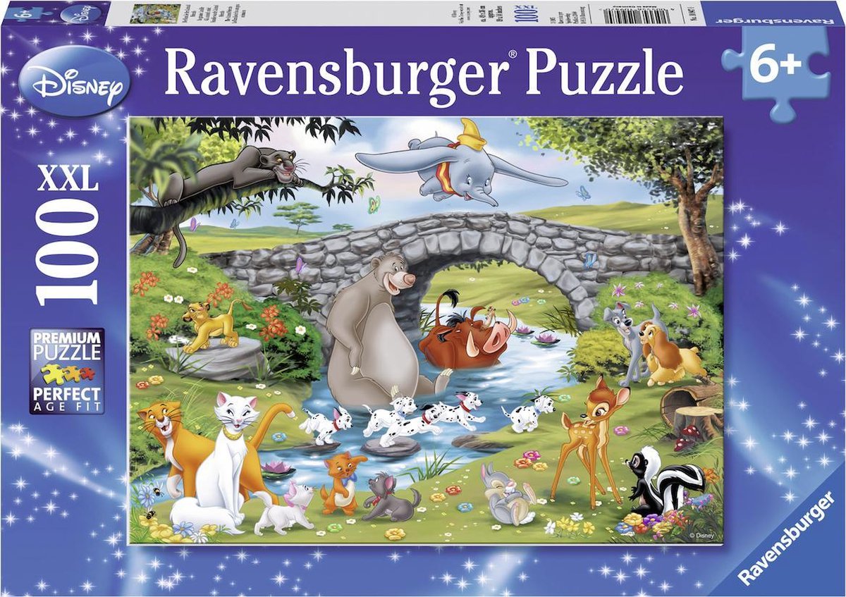 Ravensburger Puzzle Animal Friends 100st xxl.