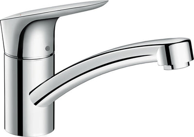 Mitigeur de cuisine Hansgrohe Logis 120 - bec pivotant - chrome