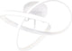 Rl live your light reality meo - plafonnier - blanc - incl. 1x CMS 15w