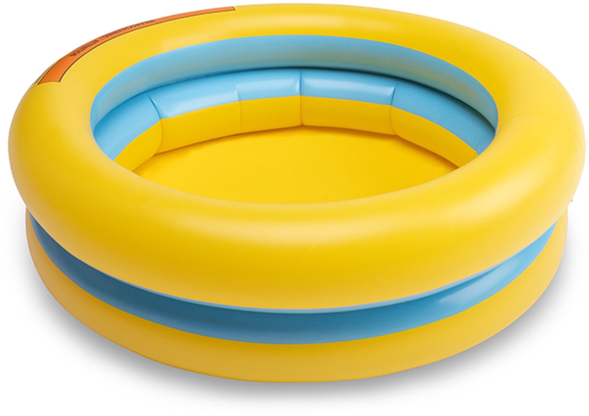 Bright | Piscine de bébé bleu jaune Ø 60 cm