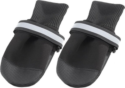 Ferplast chaussures pour chien 7 x 8 cm néoprène noir taille m