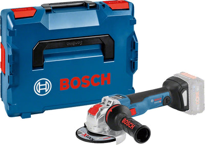 Meuleuse d'angle sans fil Bosch professional gwx 18v-10 sc 125mm x-lock 18v 5,5ah en l-boxx - 06017b0402