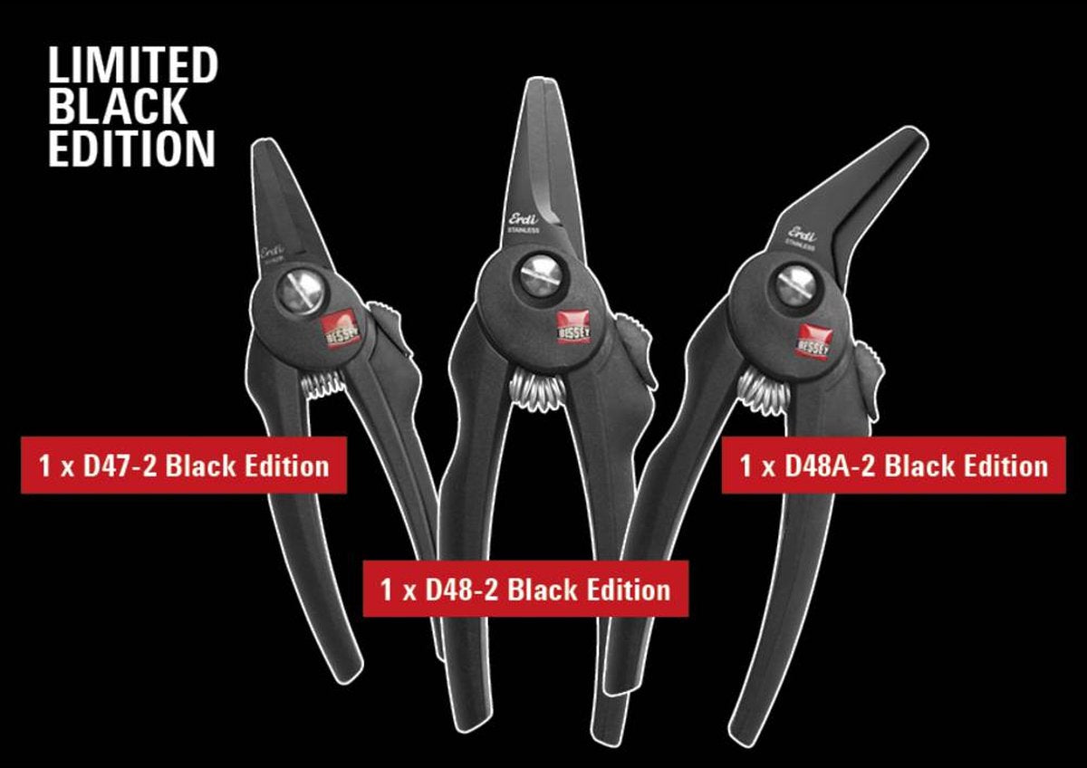 Bessey combi-set-a d47-2 + d48-2 + d48a-2 en noir combi-set-a