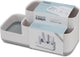 Joseph joseph organisateur de salle de bain lavabo - easystore - blanc gris - compartiments de tri