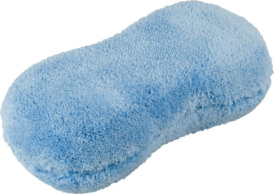 Éponge de shampoing en microfibre Protecton - ultra douce - se lave sans rayures - extérieur en microfibre - sans danger pour toutes les surfaces - haut pouvoir absorbant - 26x13x8cm