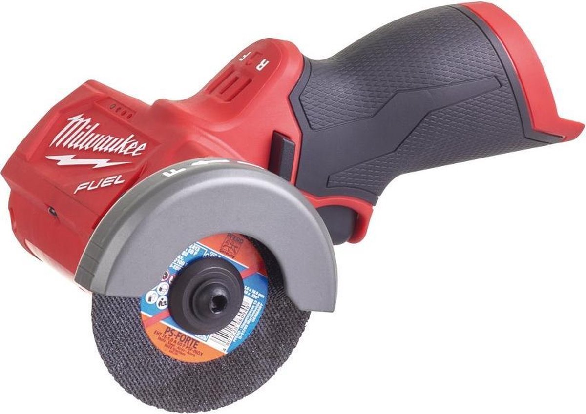 Corps de meuleuse d'angle à batterie Li-ion Milwaukee m12 fcot-0 12v - brushless - 10 x 76 mm
