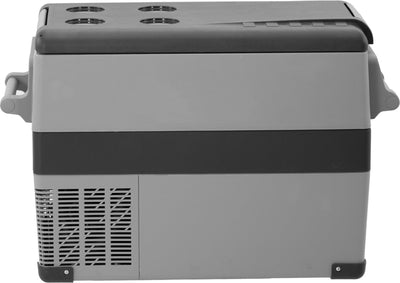 Glacière électrique à compresseur Steamy-e double compartiment - 40 litres - 12v et 230v - pour voiture et camping - grise
